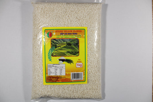 Watermelon Brand Sticky Yellow Flower Rice Nep Cai Hoa Vang 1kg
