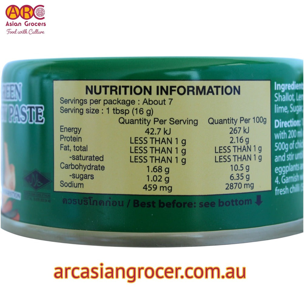 Maesri Green Curry Paste 114g