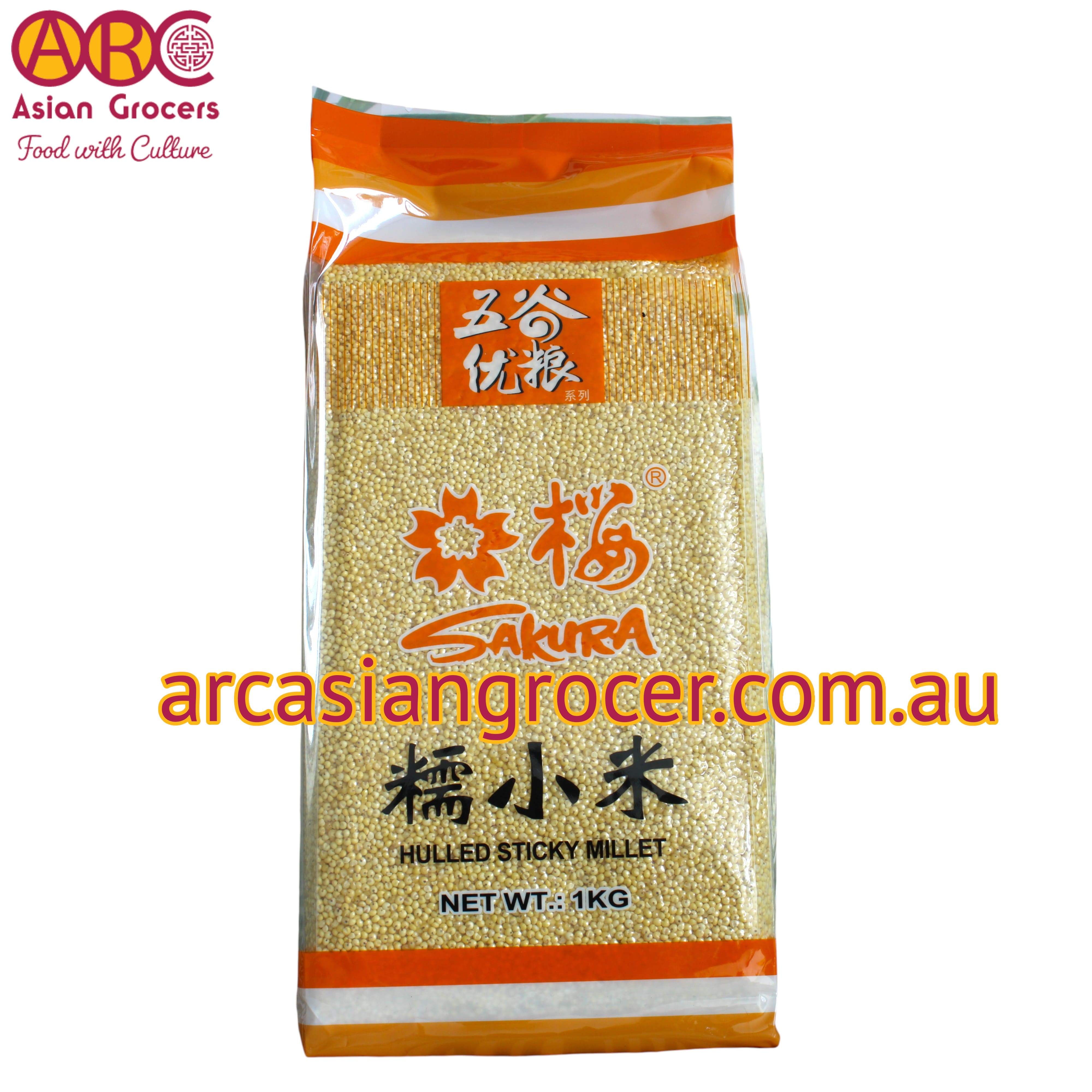 Sakura Hulled Sticky Millet 1kg