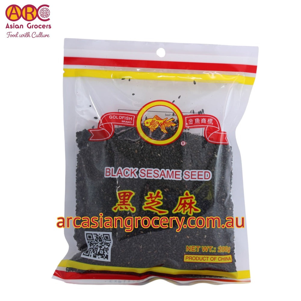 Gold Fish Black Sesame Seeds 200g