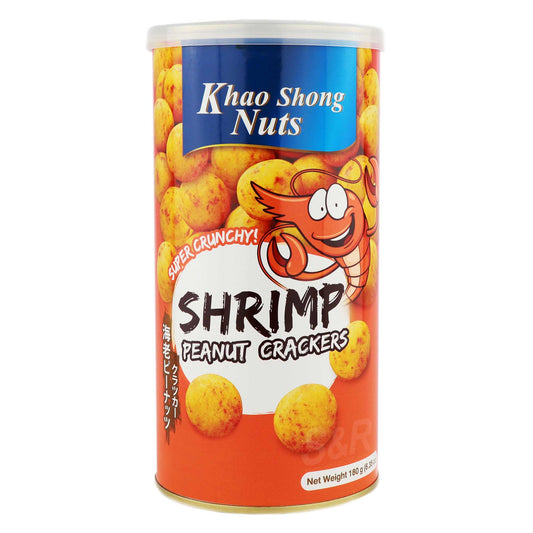 Khao Shong Shrimp Peanut Crackers 180g