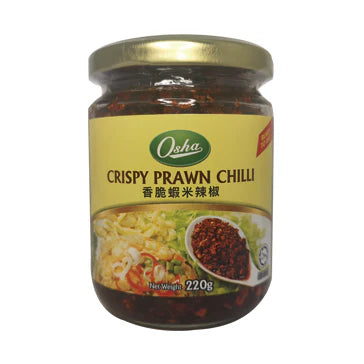 Osha Crispy Prawn Chilli 220g