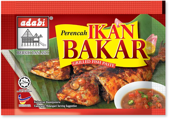 Adabi Perencah Ikan Bakar 70g