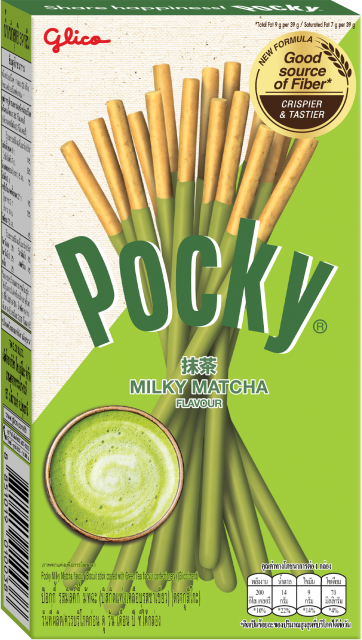 Glico Pocky Milky Matcha Flavour Biscuit Stick 35g