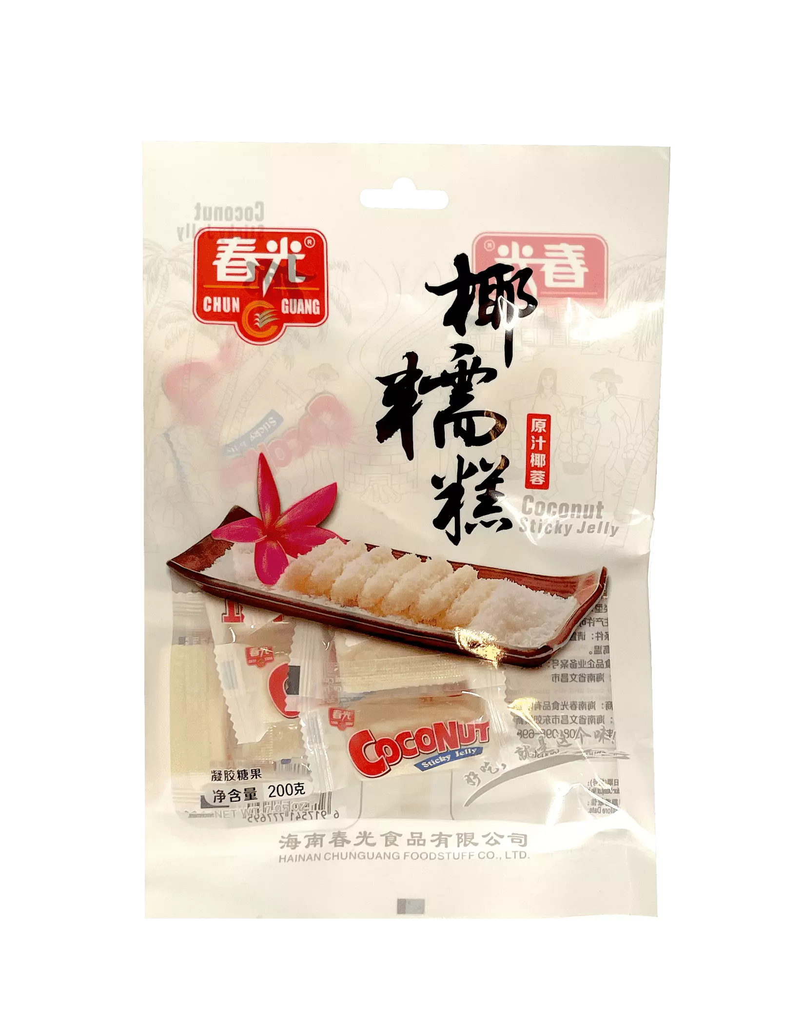 Chun Guang Coconut Sticky Jelly 200g