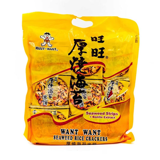 Want-Want Seaweed Rice Crackers 308g