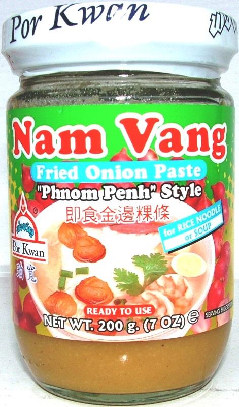 Por Kwan Nam Vang Fried Onion Paste 200g
