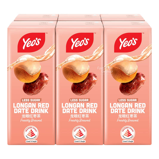 Yeo's Longan Red Date Drink 6*250ml