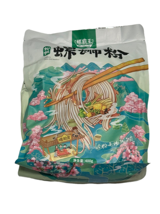 Luo Ba Wang Liuzhou Luosifen Rice Noodle Mushroom Flavour 400g
