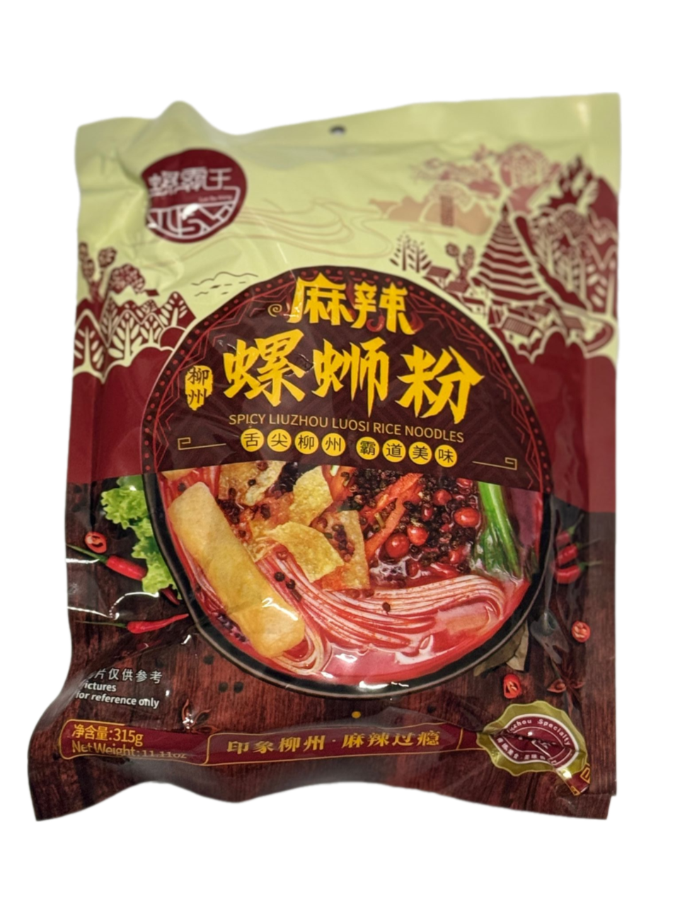 Luobawang Liuzhou River Snails Hot & Spicy Rice Noodles 315g