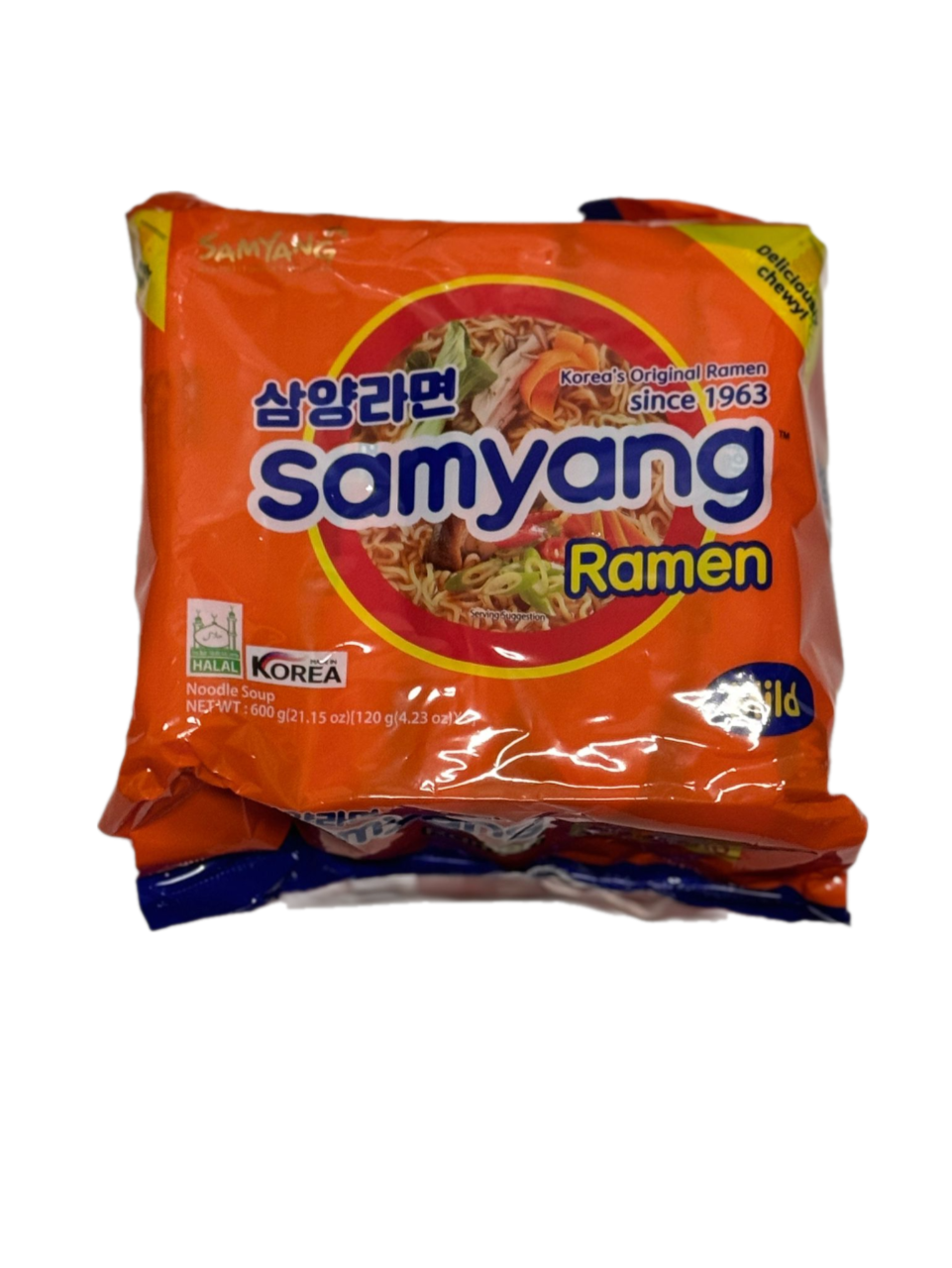 Samyang Instant Ramen Original 120 G * 5
