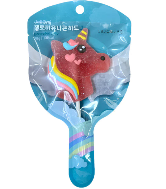 Decoria Unicorn Jelly Lollipop 30g
