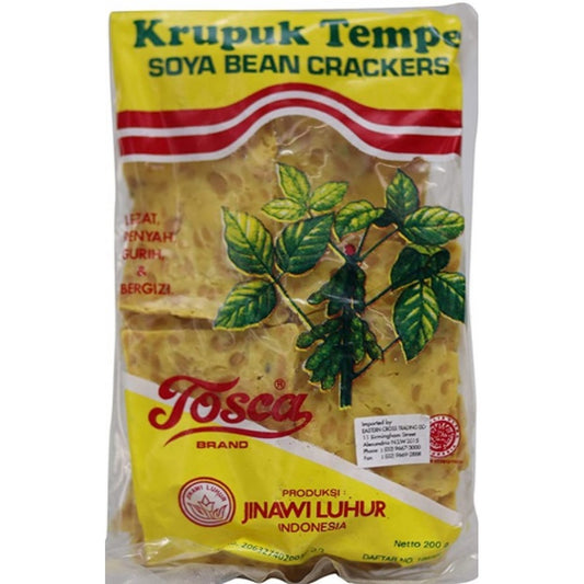 Tosca Krupuk Tempe (Soya Bean Crackers) 200g