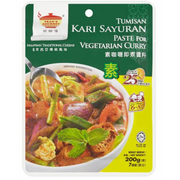Tean's Gourmet Vegetarian Curry Paste (Tumisan Kari Sayuran) 200g