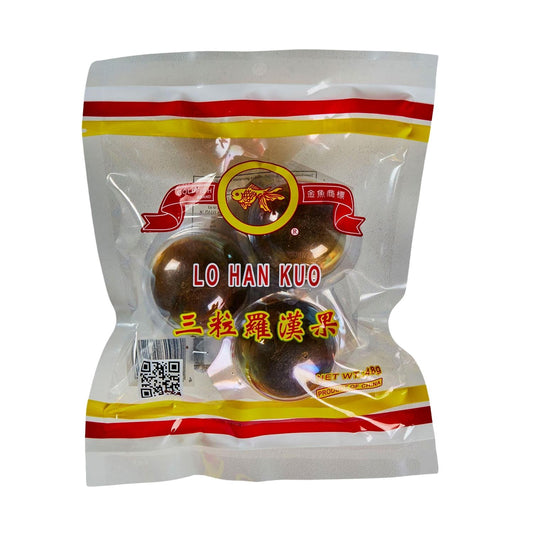 Gold Fish Brand Dried Lo Han Kou 3pc