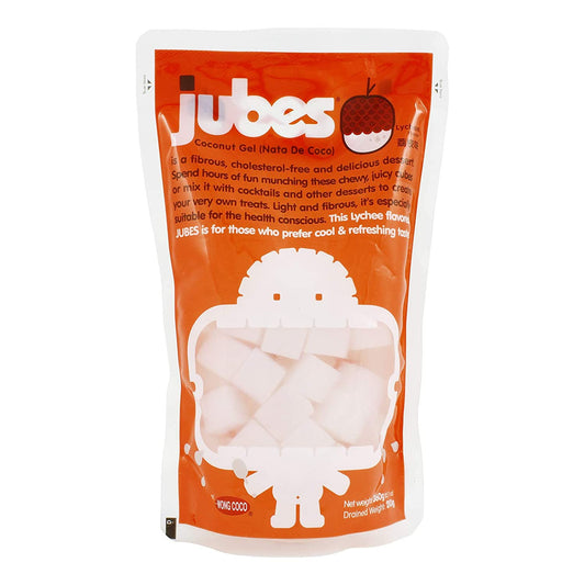 Wong Coco Jubes Lychee Jelly 360g