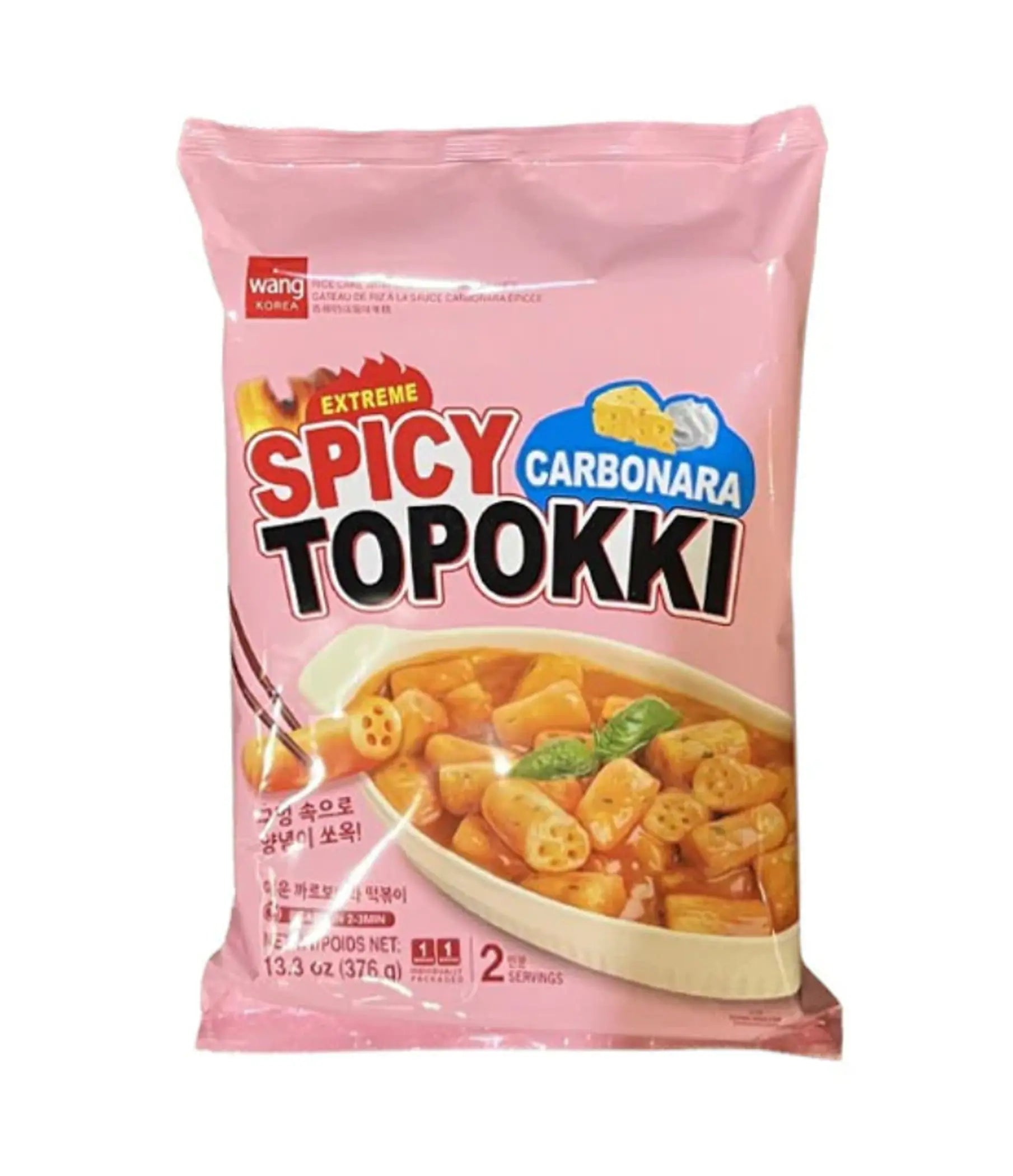 Wang Topokki Carbonara Spicy 376g