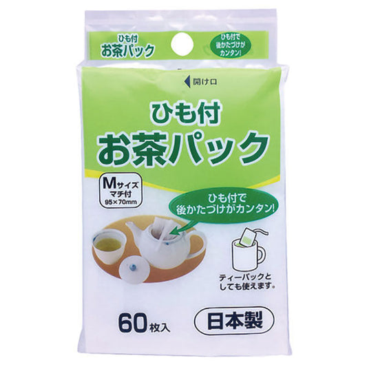 Artnap Premium Japanese Tea Bags with String 60p