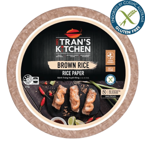 Mrs Tran's Kitchen Brown Rice Rice Paper 375g