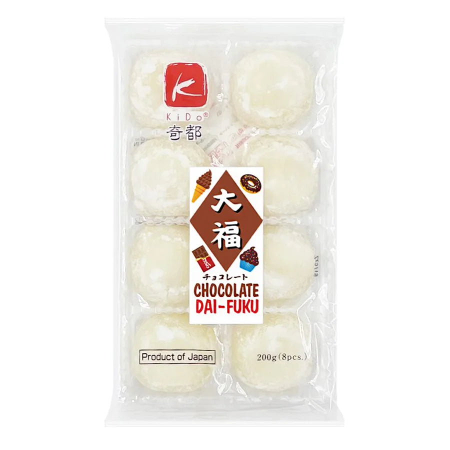 Kido Chocolate Flavour Dai-Fuku (Mochi) 200g (EXP: 26.04.2026)