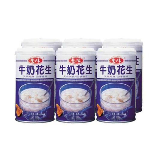 Famous House Selected Milk Peanuts 6 x 320g