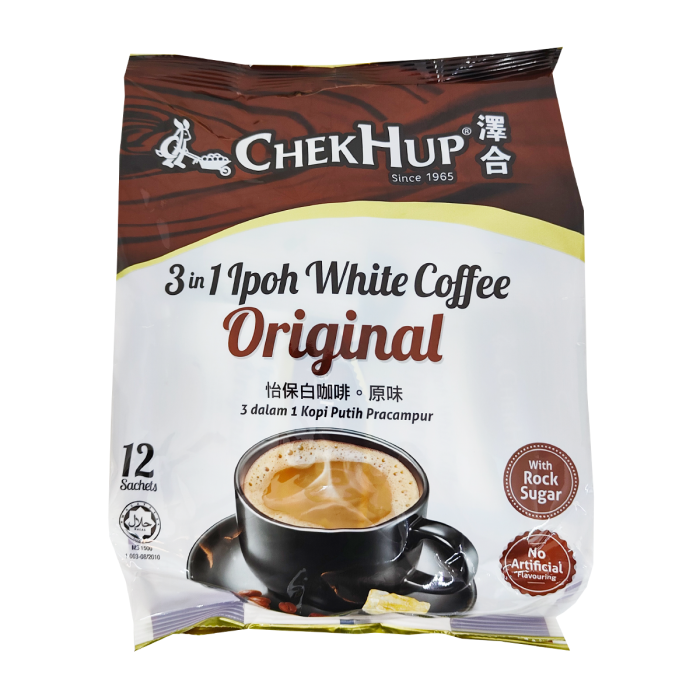 Chek Hup Ipoh White Coffee 3 in 1 12 sachets