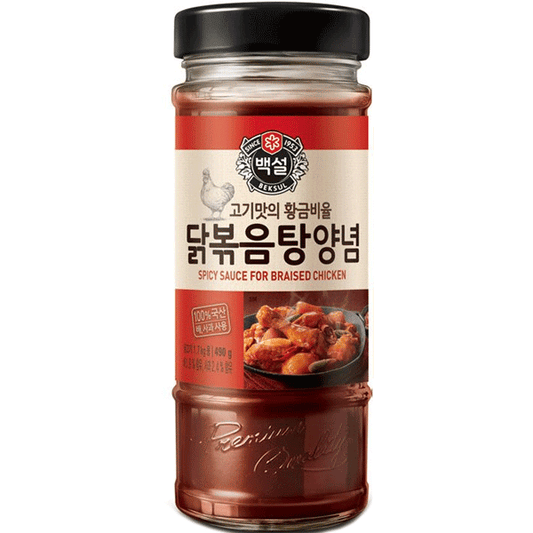 CJ Beksul Spicy Sauce for Braised Chicken 490g