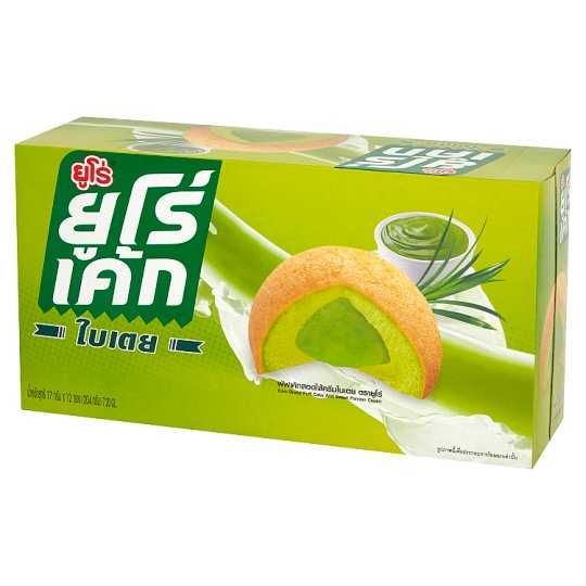 Euro Cake Pandan 17g*12Pcs