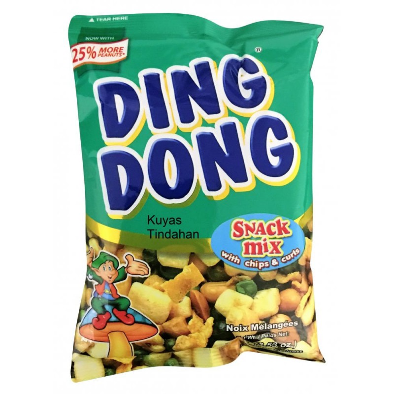 Ding Dong Snack Mix With Chips & Curls 95g