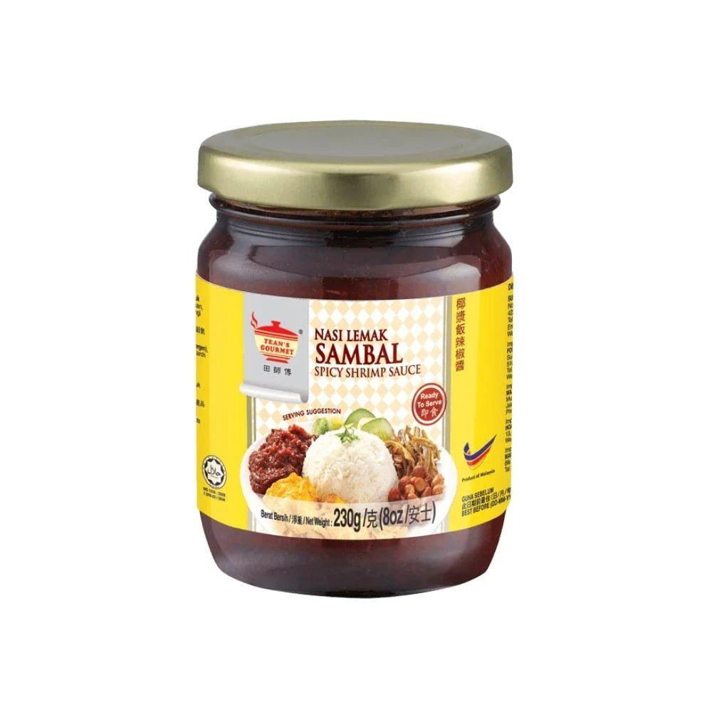 Tean's Gourmet Nasi Lemak Sambal Sauce 230g