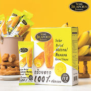 Jiraporn Solar Dried Natural Banana (Flat Shape) 240g