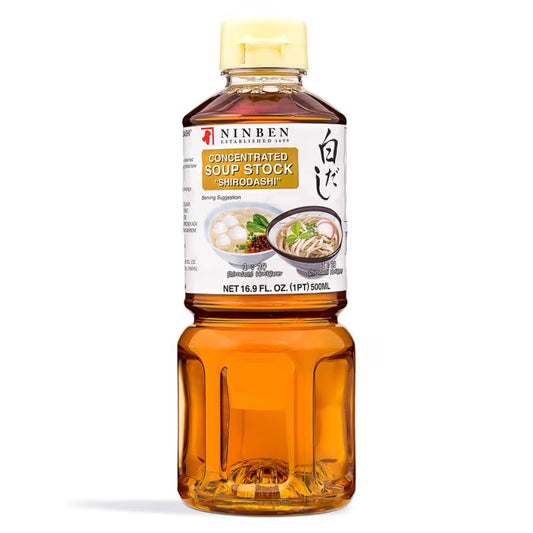 Ninben Concentrated Soup Stock (Shirodashi) 500ml