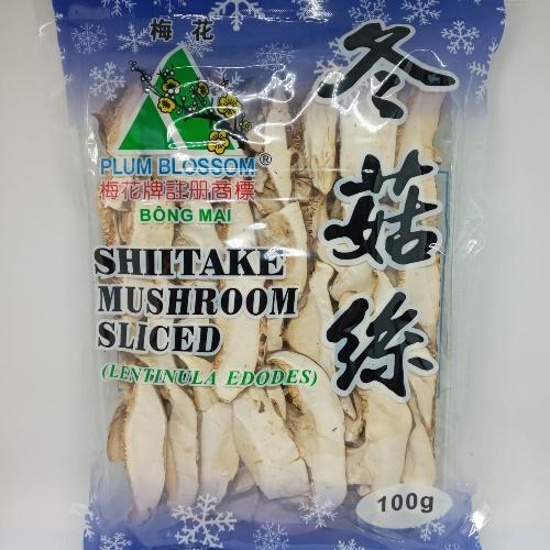 Plum Blossom Shiitake Mushroom Sliced 100g