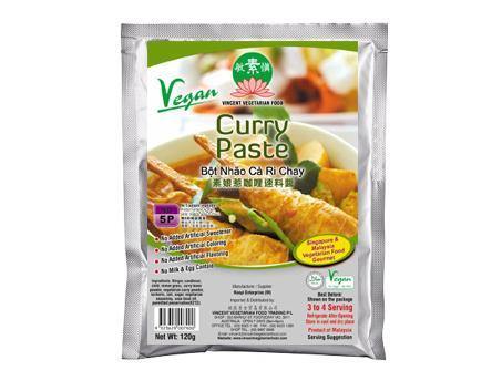 Vincent Vegetarian Food Vegan Green Curry Paste 100g