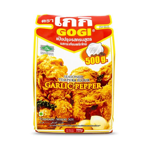 Gogi Tempura Flour Garlic Pepper 500g