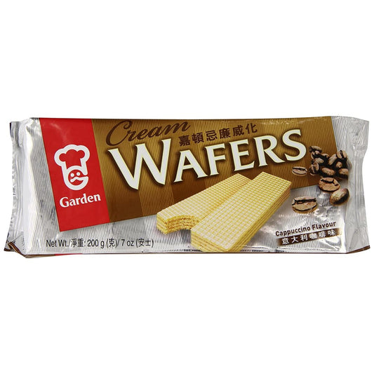 Garden Cream Wafers Cappuccino Flavoured 200g