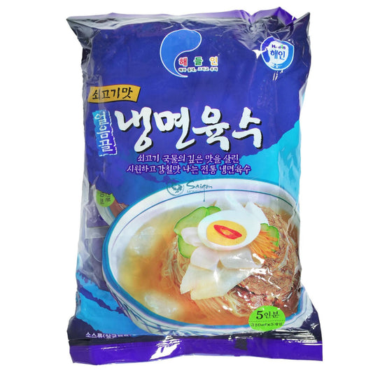 Haein Korean Cold Noodle Soup Base 310mlX5Bags