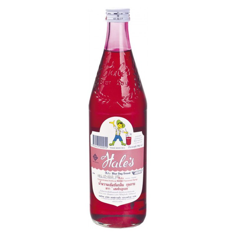 Hale's Blue Boy Brand Rose Flavour Syrup 710ml