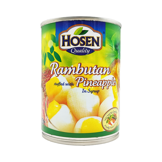 Hosen Rambutan Stuffed With Pineapple In Syrup 565g