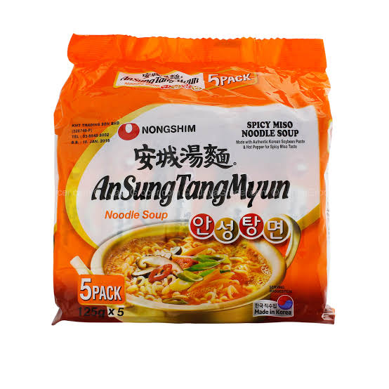 Nongshim Ansungtangmyun Multi Instant Noodles 5 Packs