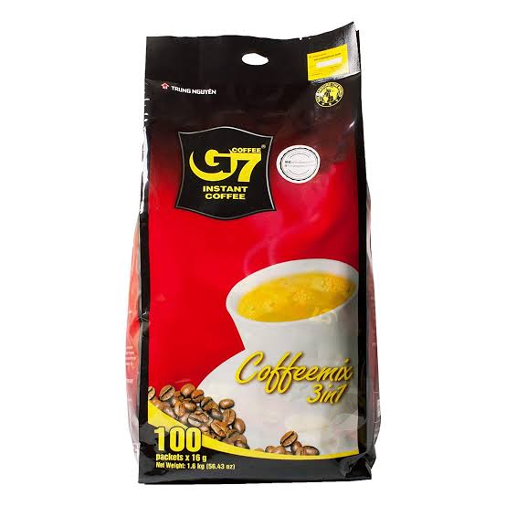 Trung Nguyen G7 Coffee Mix 3in1 100 x 16g