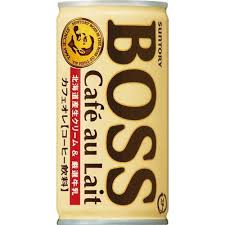 Suntory Boss Au Lait Coffee 185ml*6