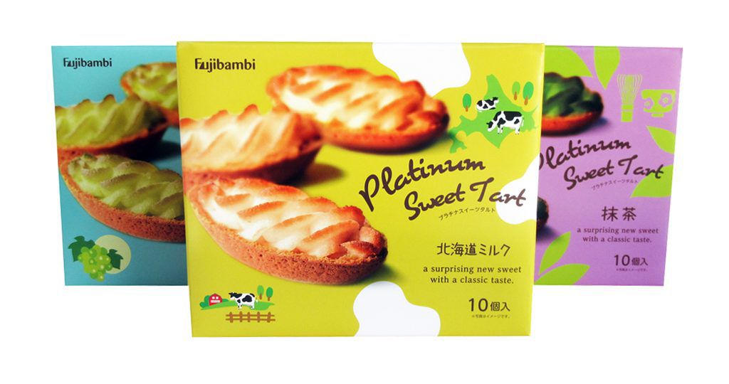 Fujibambi Pistachio Flavour Platinum Sweet Tart 10 pieces
