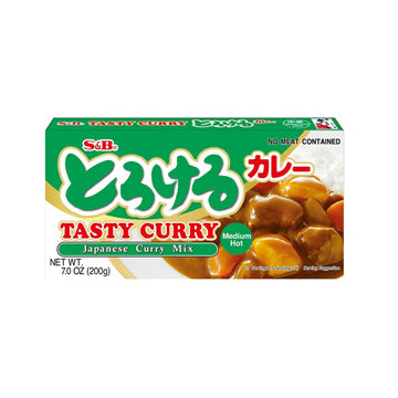 S&B Tasty Curry Medium Hot 200g