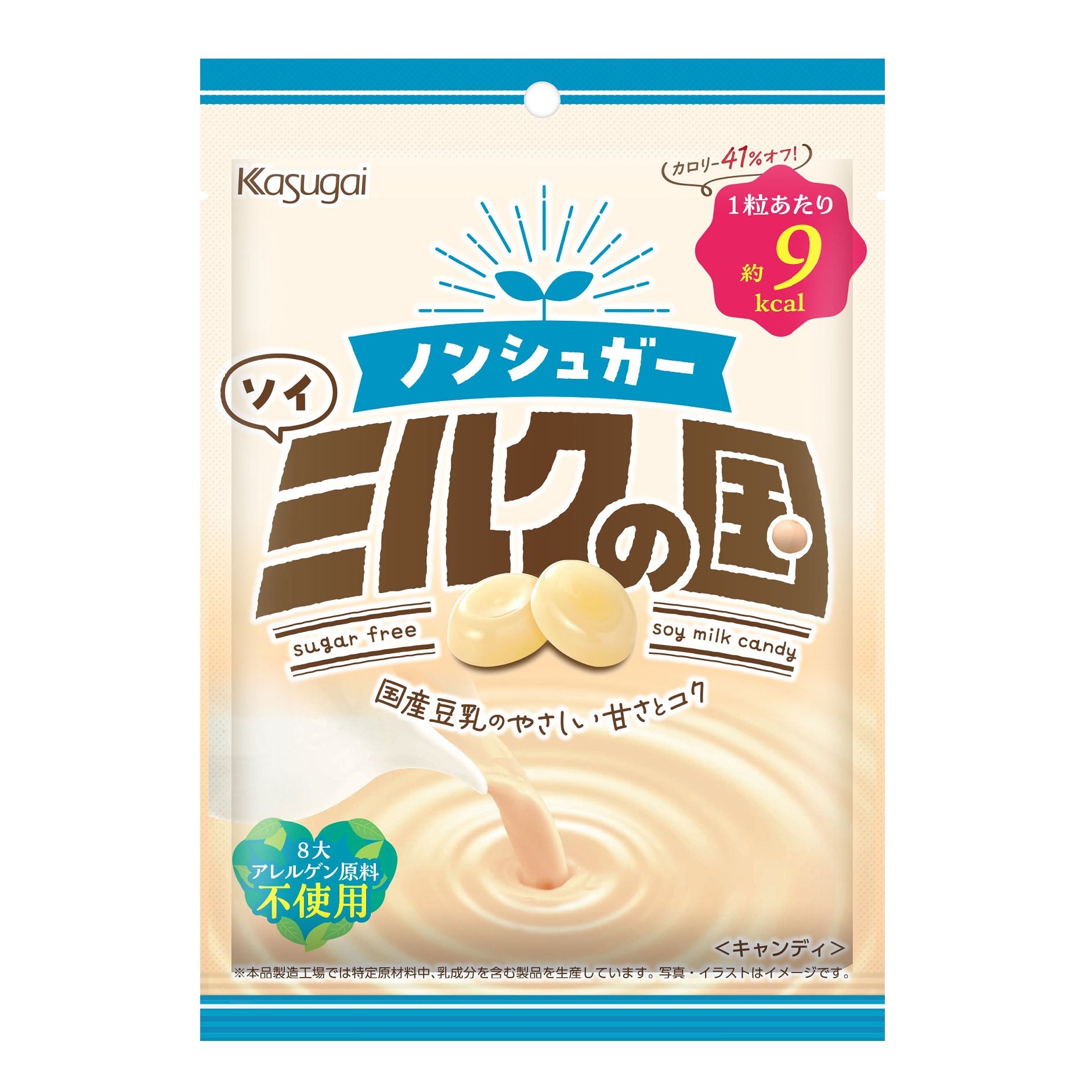 Kasugai Sugar Free Soy Milk Candy 71g