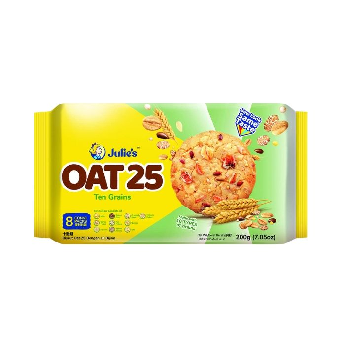 Julie's Oat 25 Ten Grains Biscuits 200g