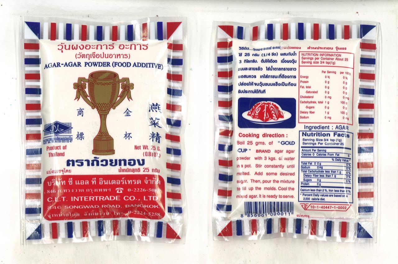 Golden Cup Agar Agar Powder 25g