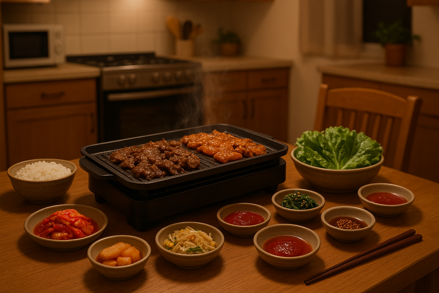 Korean BBQ at home