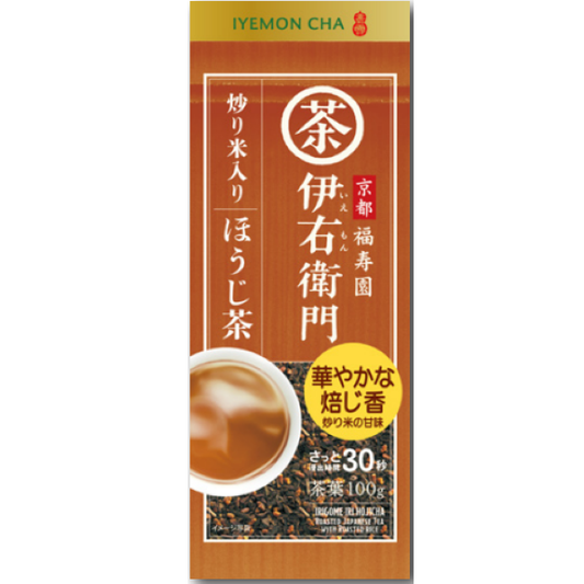 Ujinotsuyu Roasted Japanese Tea With Roasted Rice 100g
