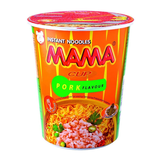 Mama Instant Cup Noodles Pork Flavour 70g
